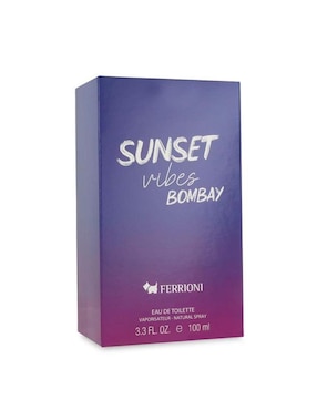 Set Eau de toilette Ferrioni Sunset Vives Bombay para hombre