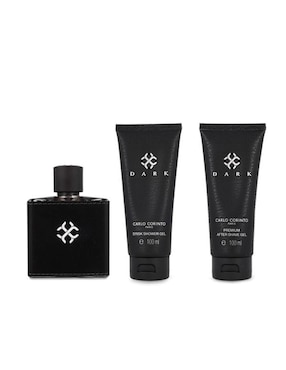 Set Eau de parfum Carlo Corinto Dark para hombre