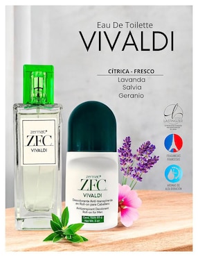 Kit Eau de toilette Zermat Vivaldi para hombre
