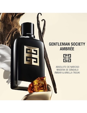 Eau de parfum Givenchy Gentleman Society Ambrée para hombre