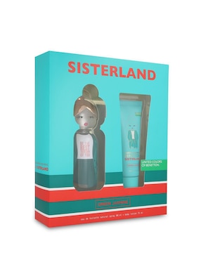 Set Eau de toilette Benetton Sisterland Green Jasmine para mujer