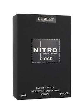 Eau de parfum Dumont Paris Nitro Black para hombre