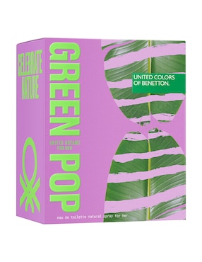 Eau de toilette Benetton United Dreams Green Pop para mujer