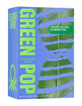 Eau de toilette Benetton United Dreams Green Pop para hombre