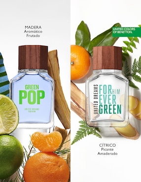 Eau de toilette Benetton United Dreams Green Pop para hombre