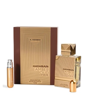 Kit Eau de parfum Al Haramain Amber Oud Gold Extreme para hombre