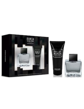 Kit eau de toilette Antonio Banderas Black Seduction para hombre