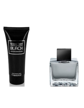 Kit eau de toilette Antonio Banderas Black Seduction para hombre