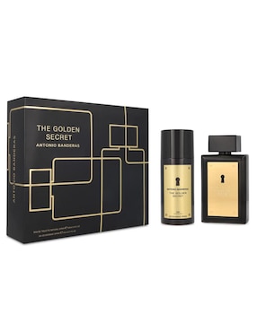 Kit eau de toilette Antonio Banderas Golden Secret para hombre