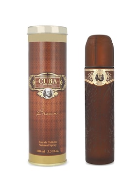 Eau de toilette Cuba Brown para hombre