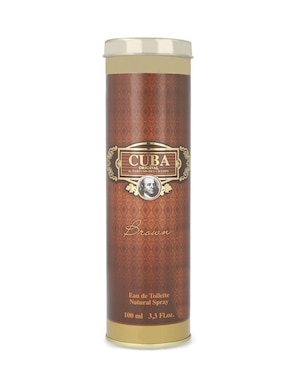 Eau de toilette Cuba Brown para hombre