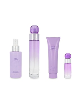 Set Eau de parfum Perry Ellis 360° Purple para mujer