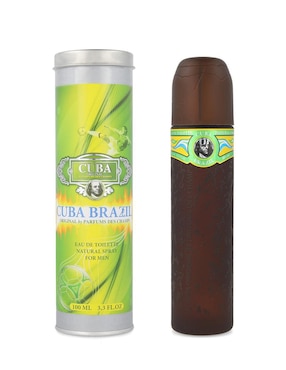 Eau de toilette Cuba Brazil para hombre
