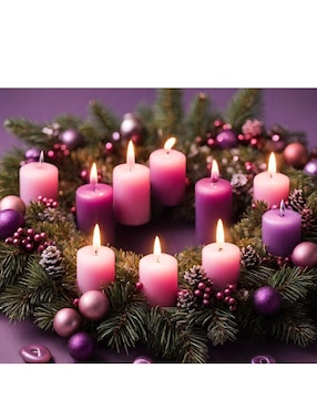 Set de velas votiva Yma Home 12 piezas