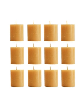 Set de velas votiva Yma Home 12 piezas