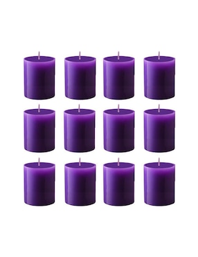 Set de velas votiva Yma Home 12 piezas