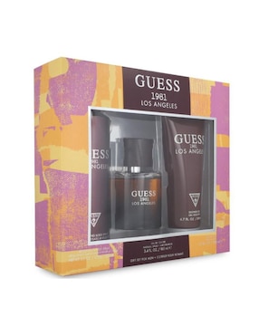 Set Eau de toilette Guess 1981 Los Angeles para hombre