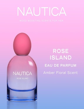 Eau de parfum nautica rose para mujer