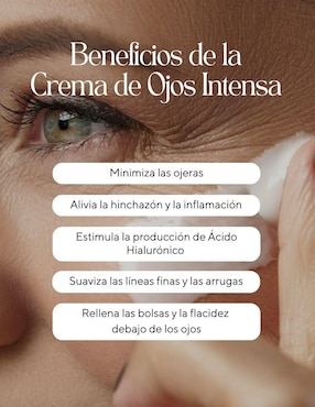 Crema para contorno de ojos recomendada para bolsas y ojeras día y noche De Soap Boutique para todo tipo piel