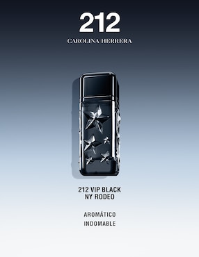 Eau de parfum Carolina Herrera 212 Vip Black ny Rodeo para hombre