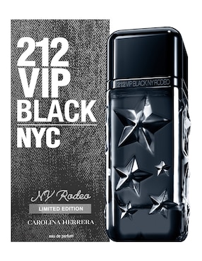 Eau de parfum Carolina Herrera 212 Vip Black ny Rodeo para hombre