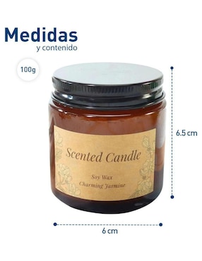 Set de velas aromáticas Bluelander 3 piezas