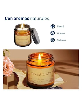 Set de velas aromáticas Bluelander 3 piezas