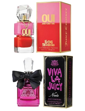 Set Eau de parfum Juicy Couture Viva La Juicy Noir y Oui para mujer