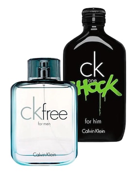Set Eau de toilette CK Free y Shock para hombre