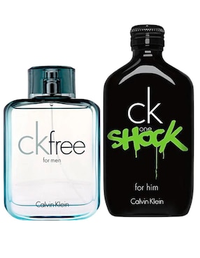 Set Eau de toilette CK Free y Shock para hombre