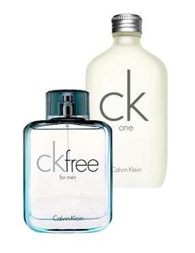 Set Eau de toilette CK Free y CK One para hombre