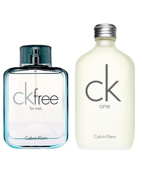 Set Eau de toilette CK Free y CK One para hombre