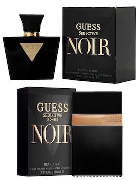 Set Eau de toilette Guess Seducitve Noir Dama y Caballero unisex