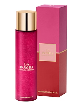 Aceite Carolina Herrera La Bomba Shimmering Body Oil de floral 150 ml