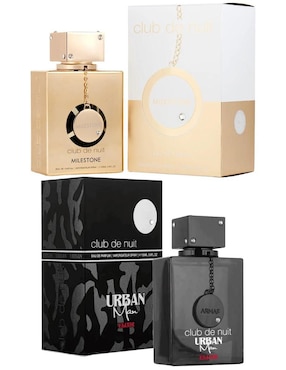 Set Eau de parfum Armaf Club de Nuit Milestone y Urban Elixir para hombre