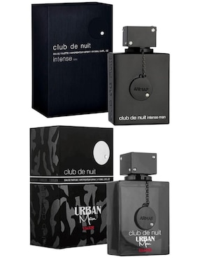 Set Eau de parfum Armaf Urban Elixir y Club de Nuit Intense para hombre