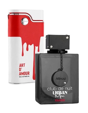 Set Eau de parfum Armaf Urban Elixir y Art D'Amour unisex