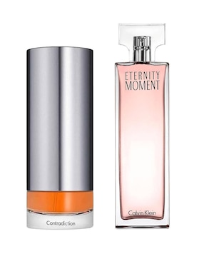 Set Eau de parfum CK Contradiction y Eternity Moment para mujer