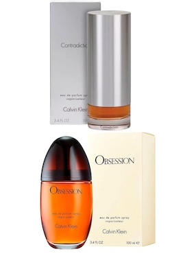 Set Eau de parfum CK Contradiction y Obssesion para mujer