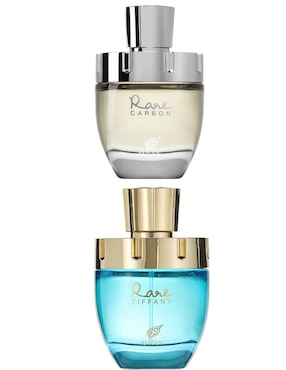 Set eau de parfum Afnan Rare Carbon + Rare Tiffany unisex