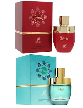 Set eau de parfum Afnan Rare Passion + Rare Tiffany unisex