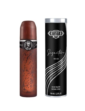 Eau de toilette Cuba Signature para hombre