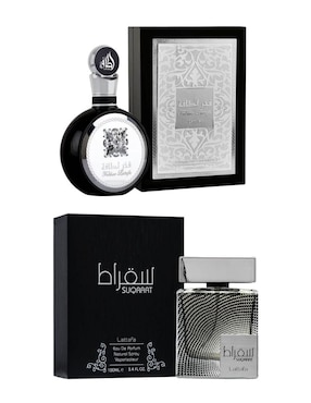 Set Eau de parfum Lattafa Fakhar & Suqraat para hombre