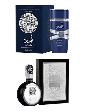 Set Eau de parfum Lattafa Asad & Fakhar para hombre