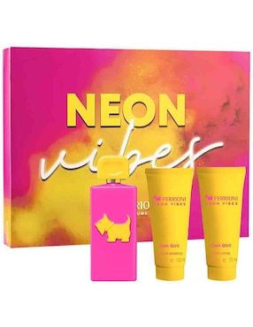 Set eau de toilette Ferrioni Neon Vibes Ooh Girl para mujer