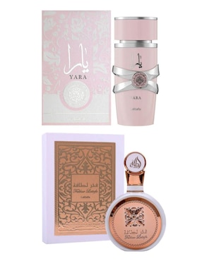 Set eau de parfum Lattafa Yara & Fakhar para mujer