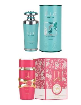 Set eau de parfum Lattafa Yara & Mayar para mujer
