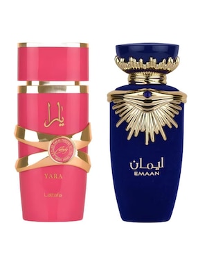 Set eau de parfum Lattafa Yara & Emaan para mujer