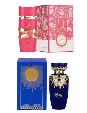 Set eau de parfum Lattafa Yara & Emaan para mujer