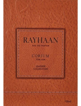 Eau de parfum Rayhaan Leather Collection para hombre